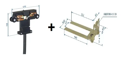Carro Coletor KSW 4/40 com Arrastador MGF - VAHLE