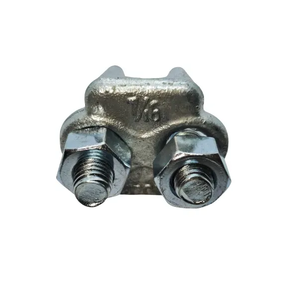 Clips para Cabo de Aço 7/16" Zincado  - Pesado