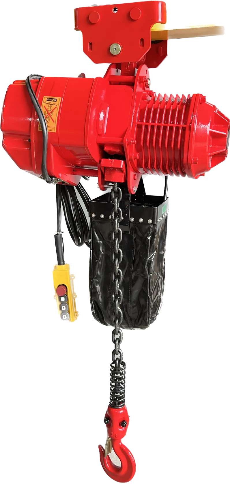 Talha Elétrica de Corrente - Modelo  "K" - 2t / 6 metros - Trole Manual