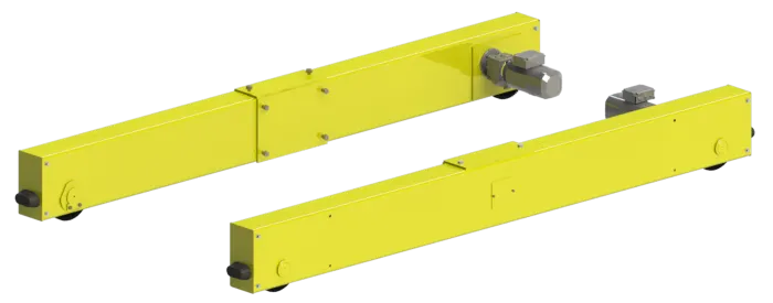 PAR DE CABECEIRA PARA PONTE ROLANTE 5t - 15 à 20 m de vão