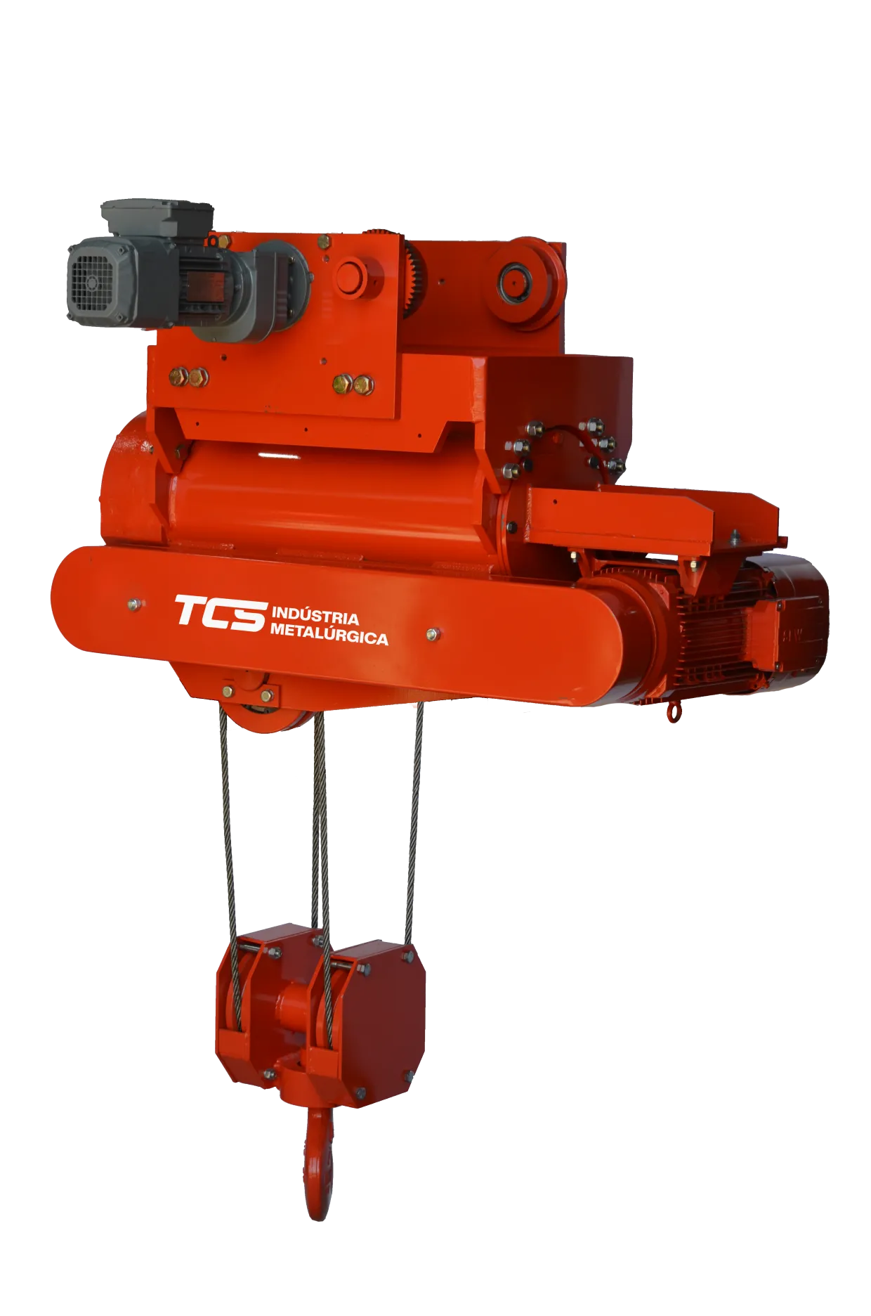 Talha Elétrica de Cabo de Aço - Modelo  "N" - 6,0 t / 6 metros - Trole Elétrico - 6 Movimentos