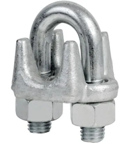 Clips para Cabo de Aço 1/8" Zincado  - Pesado