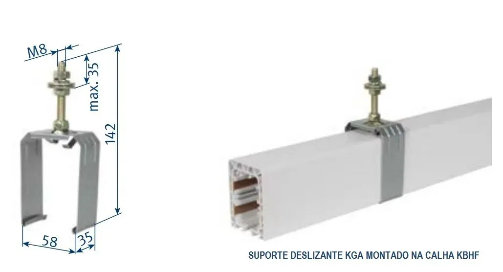 Suporte de Fixação KFA - VAHLE