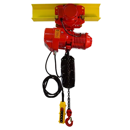 Talha Elétrica de Corrente - Modelo  "K" - 3t / 6 metros - Trole Elétrico