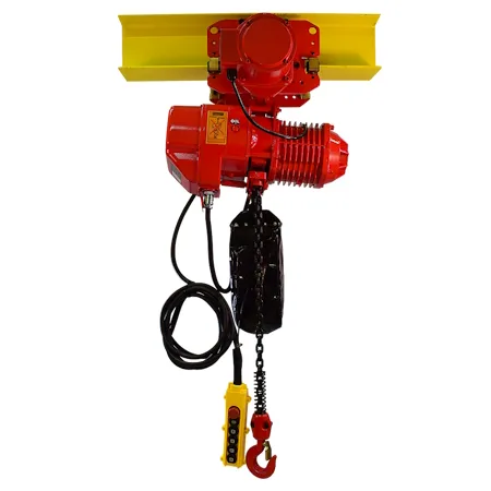 Talha Elétrica de Corrente - Modelo  "K" - 500 kg  / 6 metros - Trole Elétrico